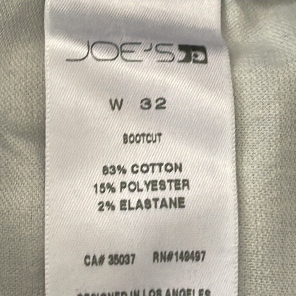 JOE'S JEANS Mid-Rise Bootcut AMANA Jeans Med dark Wash. NEW WITH TAGS. Size 32 - Picture 6 of 8